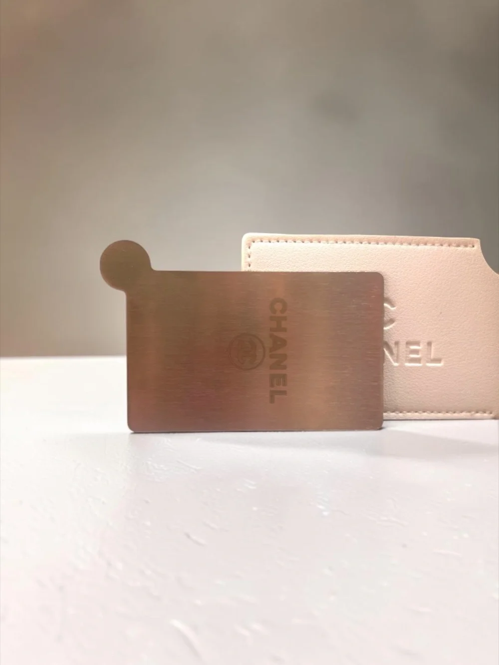 Chanel Beauty Mirror Card with Sleeve & Box